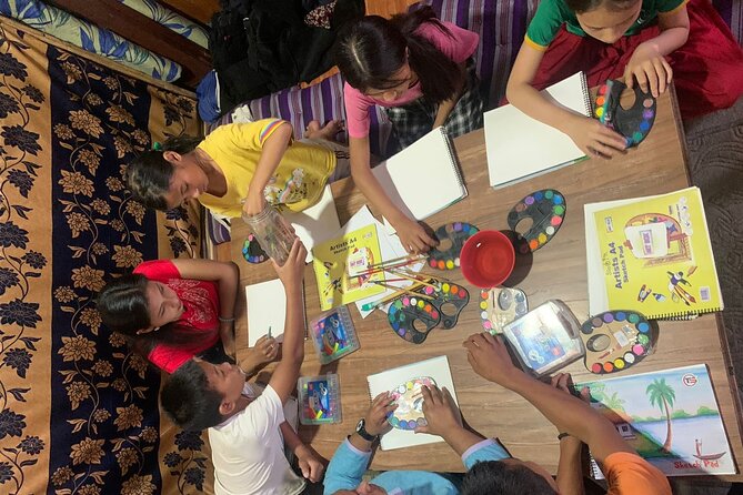 1 day with our women empowerment and children development project - Dinner and farewell at 7 PM