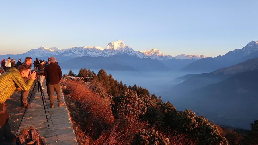 4 Day Poon Hill Trek from Pokhara - Day one: Pokhara to Nayapul and Tikhedhunga