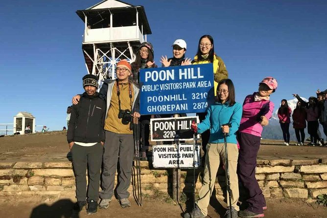 4 Days Poon Hill Trek - The road into the hills and the start of the walk