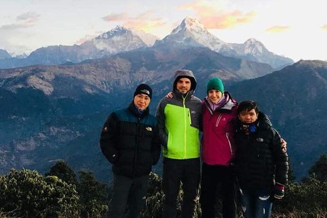 Annapurna base camp trek 5 Days - Day 5: Sunrise, mountain views, and the return to Upper Sinuwa