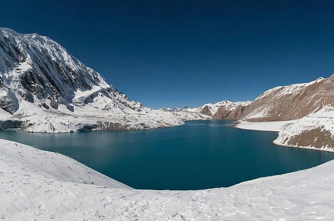 Annapurna Circuit with Tilicho Lake Trek - Manang to Khangsar: the route turns toward Tilicho