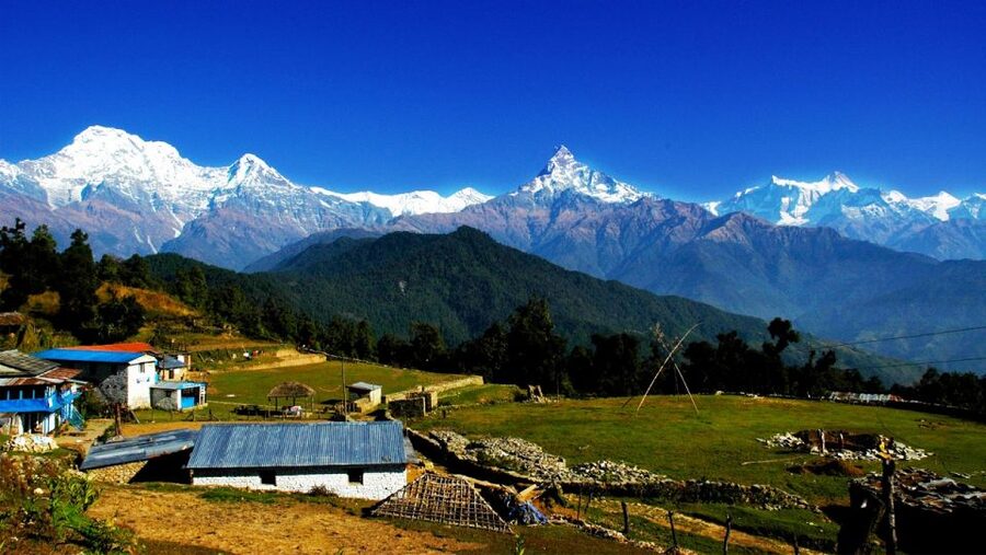 Australian Base Camp Hike For Sunrise over the Himalayas - Why Australian Camp works for a one-morning Himalayan view
