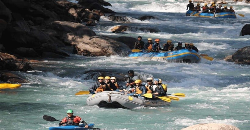 Beginner-Friendly Rafting Adventure on the Trishuli River - Through the Trishuli Gorge after lunch