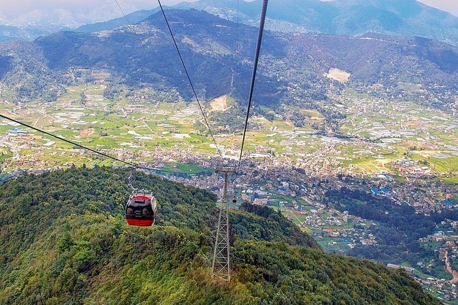 Chandragiri Hills Day Tour (Private) - The steep cable car ride from Thankot