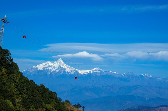Chandragiri Hills Private Tour - Riding the 2.5-kilometre Chandragiri cable car