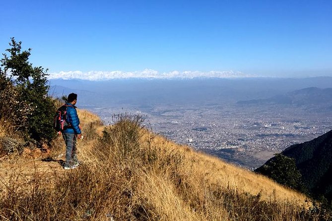 Chandragiri to Taudaha Nature Day Hiking from Kathmandu - Descending through forest toward Taudaha Lake