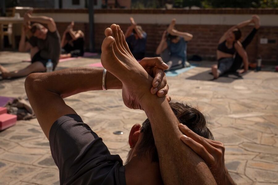 Day Yoga Meditation Retreat with Lunch, Kathmandu - What the Hatha yoga sessions are like
