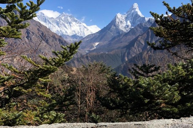 Everest Base Camp Helicopter Tour landing at Everest View Hotel - The return to Kathmandu