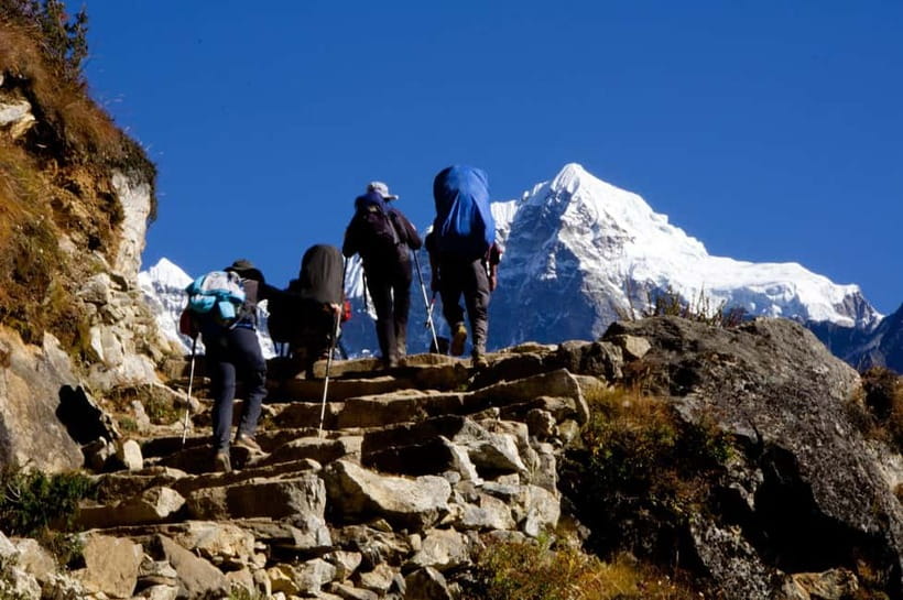 Everest Base Camp Trek from Lukla - Day 1: Lukla to Phakding beside the Dudh Koshi