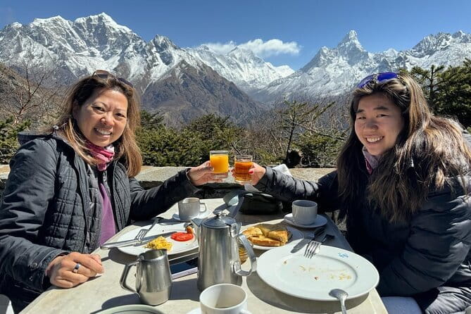 Everest Base Camp trek with Helicopter return 9 days - Day 6: Tengboche and the monastery setting