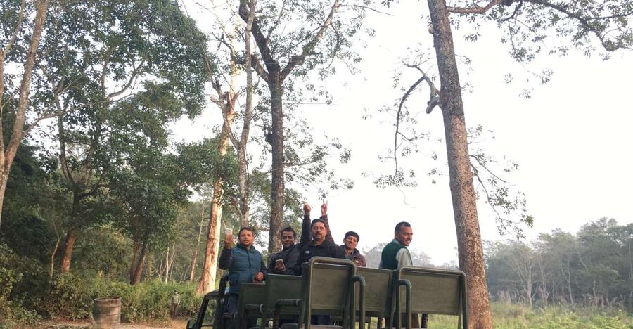 From Chitwan: Full Day Jeep Safari in Chitwan National Park - Starting from Sauraha and entering the park