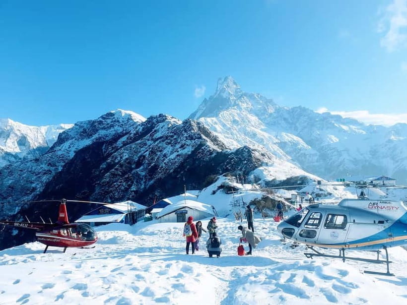 From Kathmandu: Everest Base Camp Landing Helicopter Tour - Over Namche Bazaar, Pheriche, and Tengboche