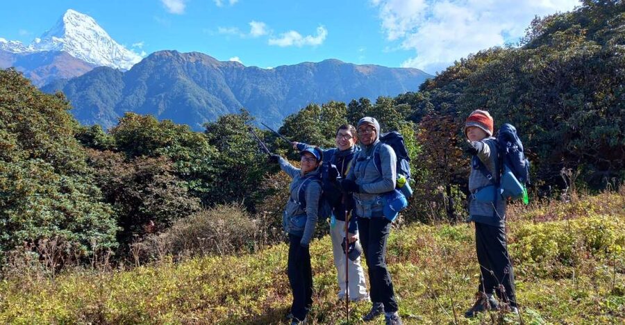 From Pokhara: Australian Camp & Dhampus 1, or 2-Day Trek - The view from 2,060 meters