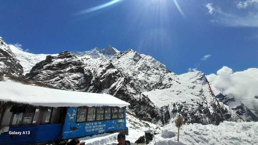 Helicopter tour to Annapurna Base Camp from Pokhara -1 Day - The return flight over Modi Valley