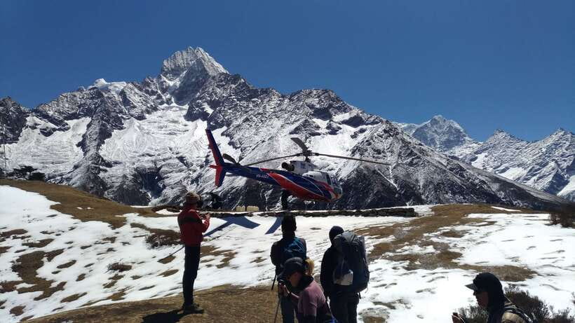 Helicopter tour to Annapurna Base Camp from Pokhara -1 Day - Leaving Pokhara for the Himalayan range