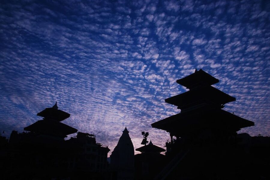 Kathmandu at Sunset: Explore the City on Rickshaw - Sitting with Kathmandu in Durbar Square
