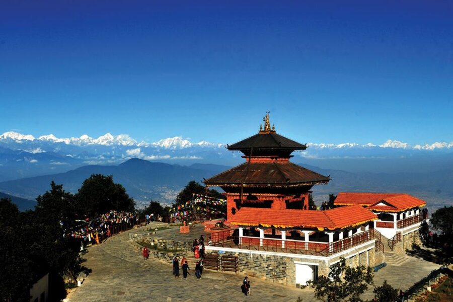 Kathmandu: Chandragiri Cable Car and Monkey Temple Tour - Hotel pickup and the drive to Chandragiri