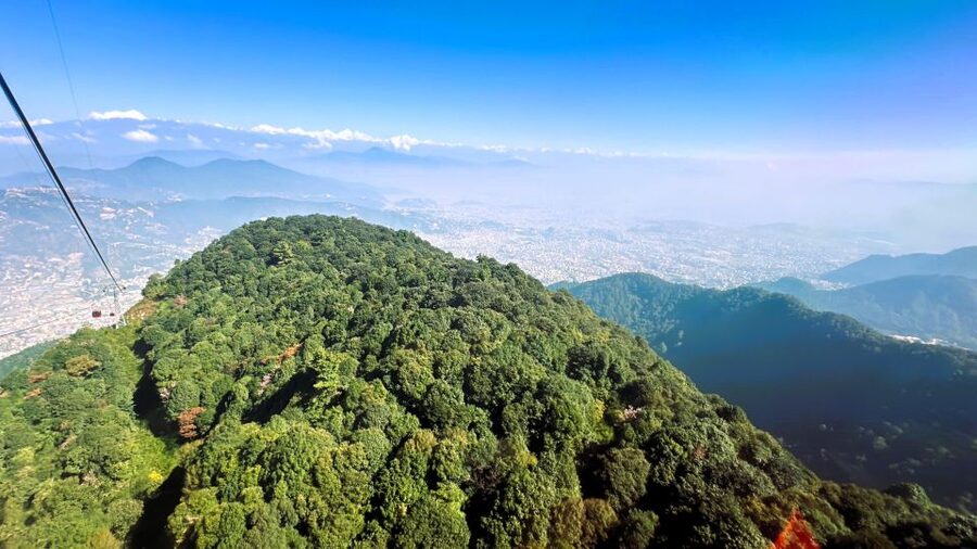 Kathmandu: Chandragiri Cable Car, and Swayambhu - Chandragiri Temple and the meaning of the hilltop
