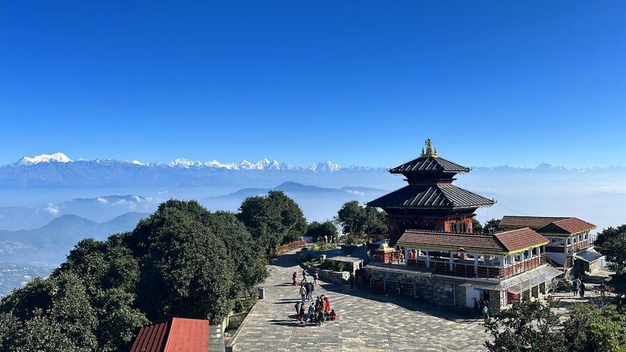 Kathmandu: Chandragiri Cable Car, and Swayambhu - The 15-minute cable car ride