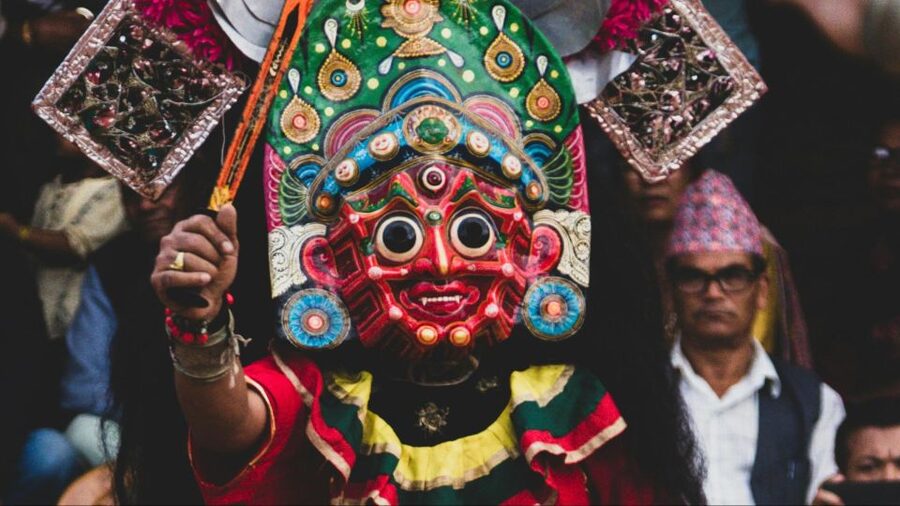 Kathmandu City Sightseeing Bus tour (5 Sights) - Swayambhunath: steps, monkeys, and a valley view