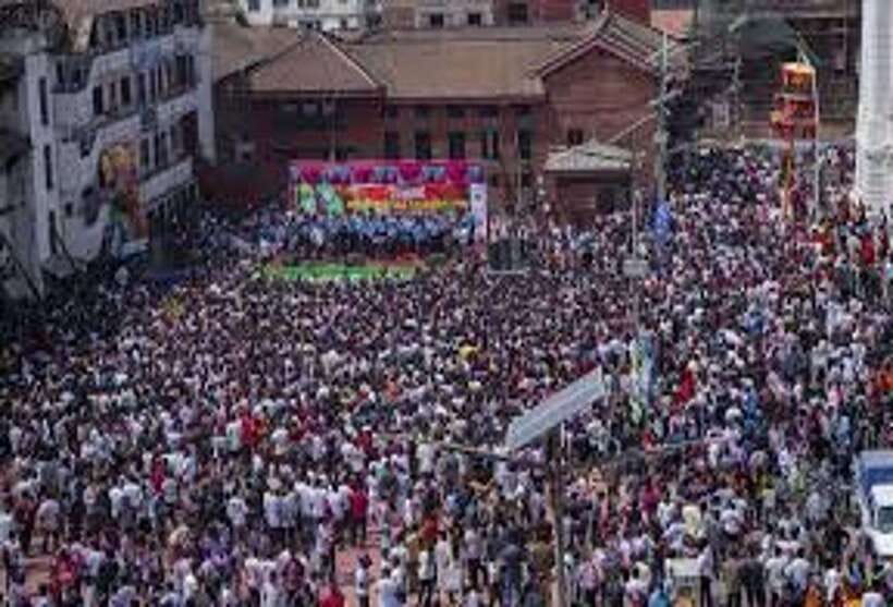 Kathmandu Durbar Square | Holi Festival Celebration 2 March - Four hours inside Kathmandu Durbar Square