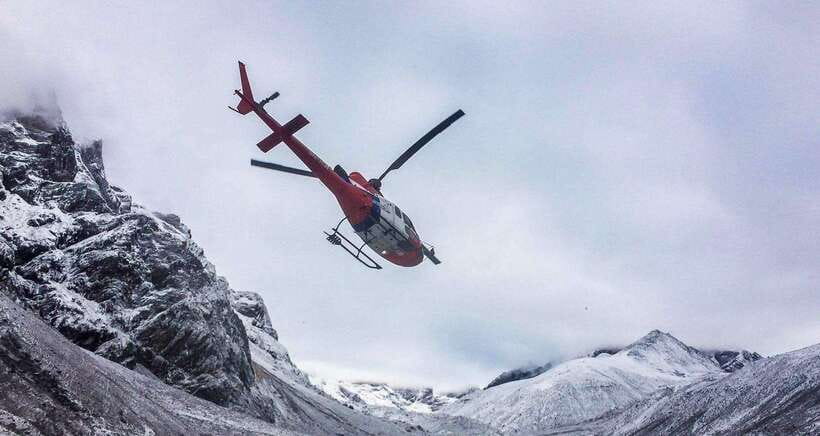 Kathmandu: Everest Helicopter Tour with Landing & Breakfast - The return through Lukla and back to Kathmandu