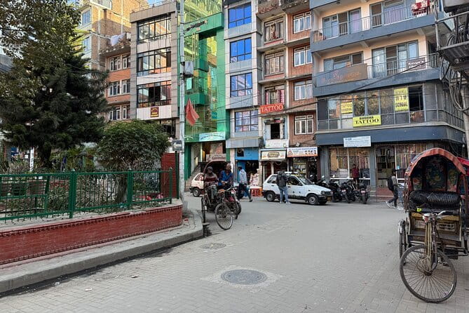Kathmandu Food & Drink and Shopping Rickshaw Tour - Chhetrapati: the longest food section