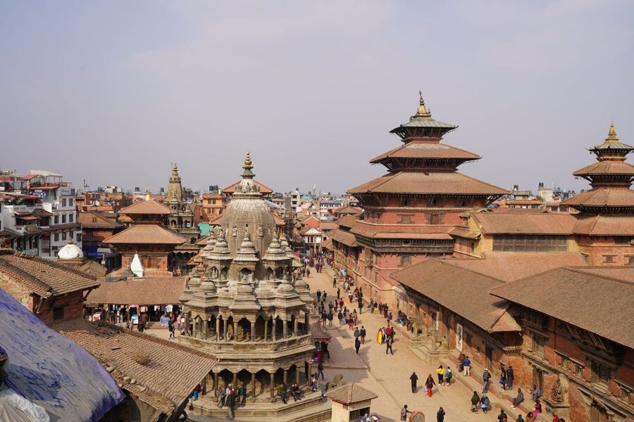 Kathmandu: Full-Day UNESCO Sightseeing Tour with Transfers - Boudhanath at the end of the day