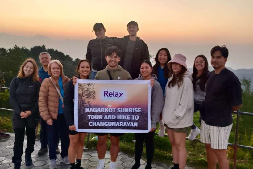 Kathmandu: Nagarkot Sunrise View & Morning Hike with Lunch - The mountain view depends on the month