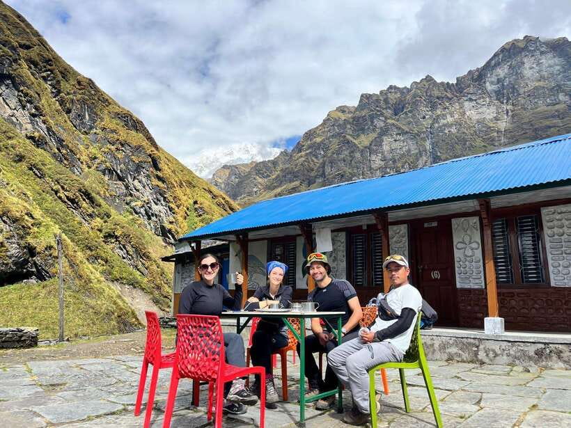 Kathmandu/Pokhara: 5-Day Annapurna Base Camp (ABC) Trek - Day two: Bamboo country and waterfalls to Deurali