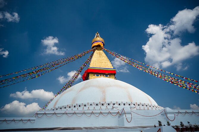 Kathmandu: Private/Group Tour to 7 UNESCO Sites with Lunch - Boudhanath, the final great stupa
