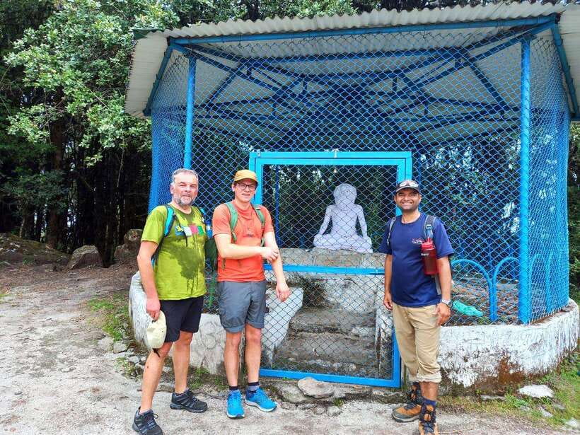 Kathmandu: Shivapuri Day Hike with Lunch - Prayer flags, monastery views, and the upper trail