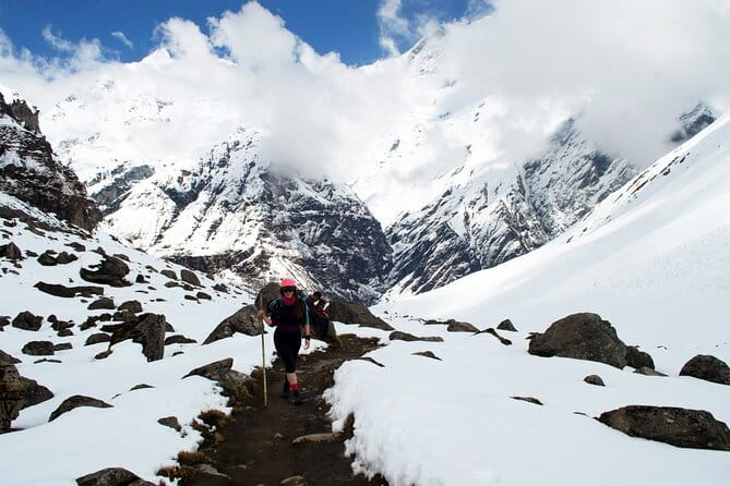 Kathmandu to Annapurna Base Camp (ABC) 5-Day Trek - Day one: Kathmandu flight, Simrung road transfer, and Sinuwa