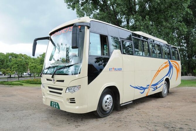 Kathmandu to Pokhara Tourist Bus Tickets reservation - The highway ride through construction and traffic