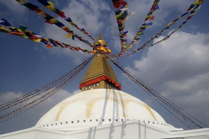 Kathmandu UNESCO World Heritage Tour - Boudhanath: walking the circle around the stupa