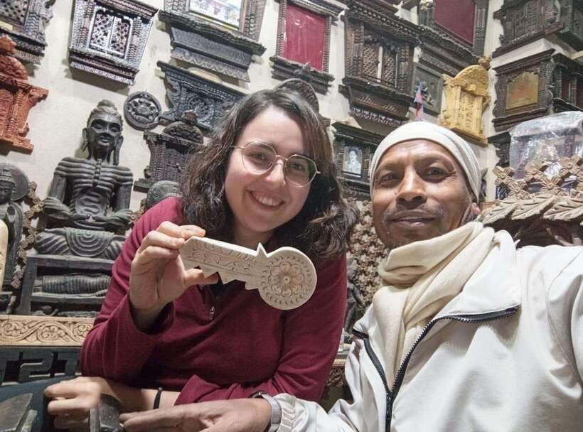 Kathmandu: Wood Carving Workshop with Local Artisan (Thamel) - Choosing a design you can finish