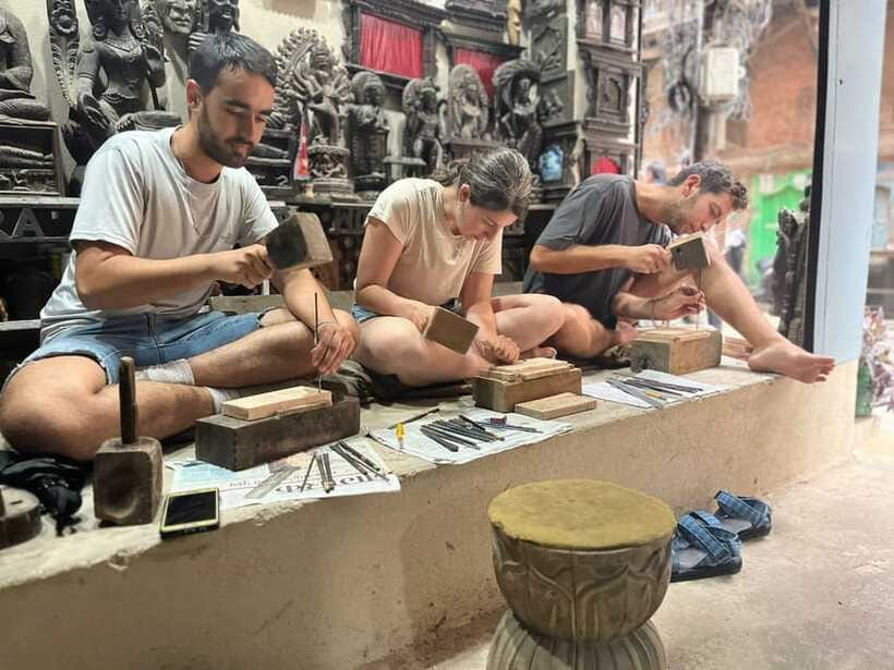 Kathmandu: Wood Carving Workshop with Local Artisan (Thamel) - A personal souvenir instead of a shop purchase