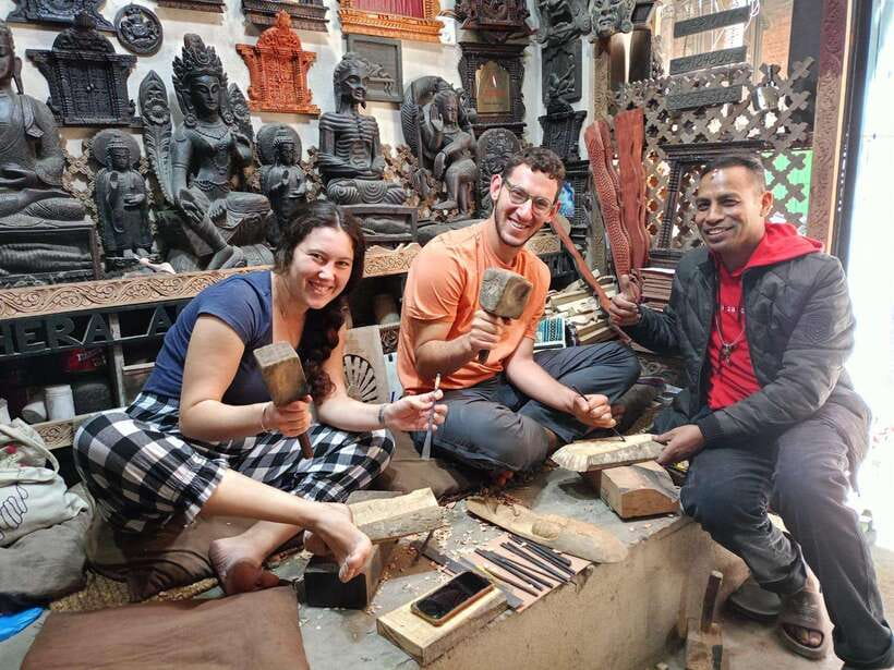 Kathmandu: Wood Carving Workshop with Local Artisan (Thamel) - What the class gets right