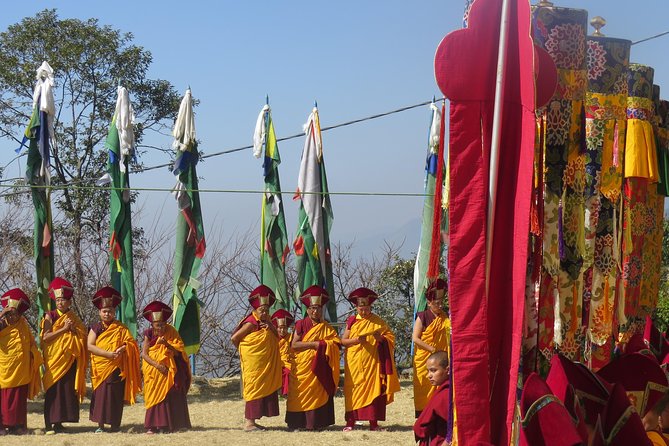 Lunch with Nuns - Monastery - From Kathmandu traffic to Shivapuri forest