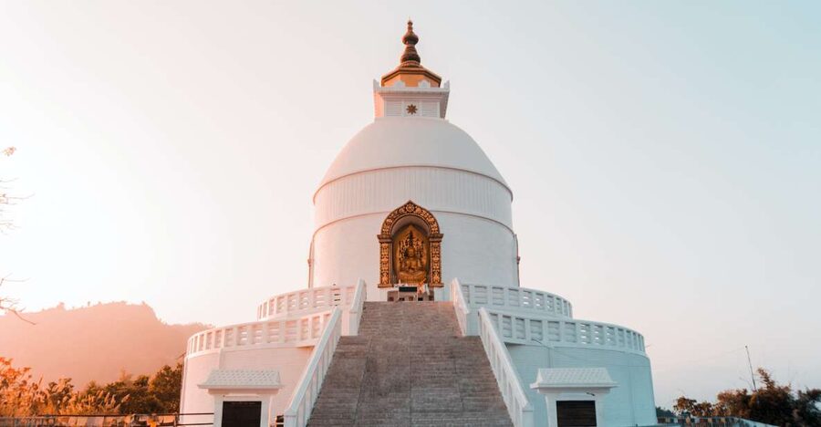Magical Sunset Tour of Pokhara: Davis Fall, Cave & Pagoda - Davis Fall: a quick look at Pokhara’s rushing water