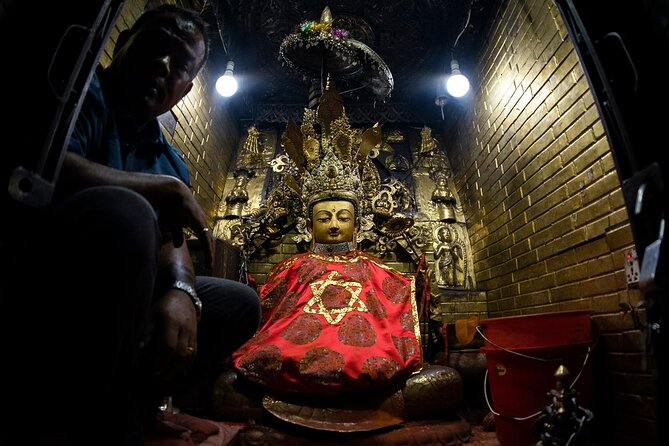 Monkey Temple - Swayambhunath Tour - Private/Small Group - The giant Buddhas at Amideva Buddha Park