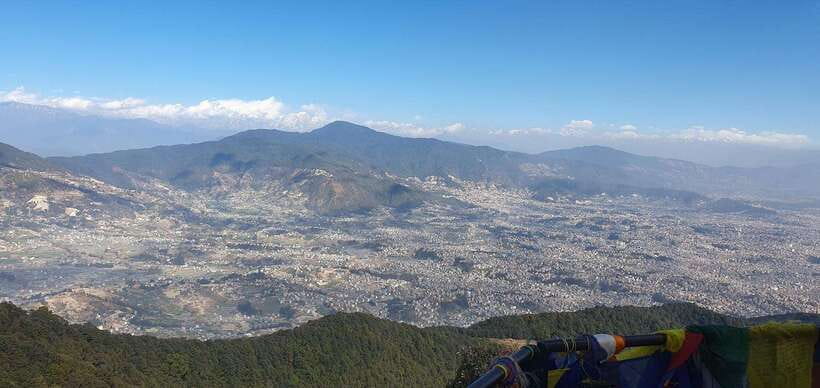 Nagarjun Jamacho Day Hike – Stunning Valley Himalayan Views - Reaching the Jamacho Stupa and the high views