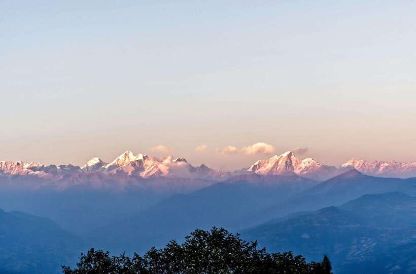 Nagarkot Sunrise and Hike to Changu Narayan Temple - Nagarkot sunrise before the roads get busy