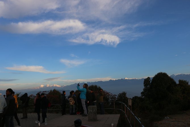 Nagarkot Sunrise Trip & Day Hike with Lunch from Kathmandu - The Nagarkot View Tower and its wide mountain panorama