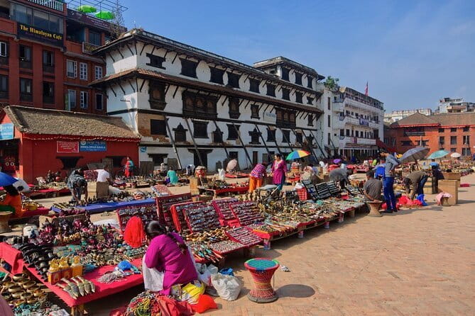 Oldest Local Market Walking Tour With Living Goddess Kumari - Ason market, where Kathmandu shops for itself
