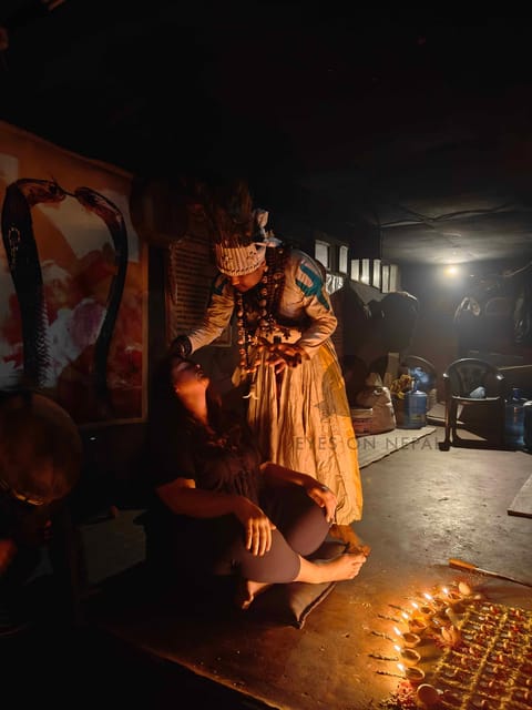 One to One Shaman consultation in Nepal - The one-to-one consultation and divination