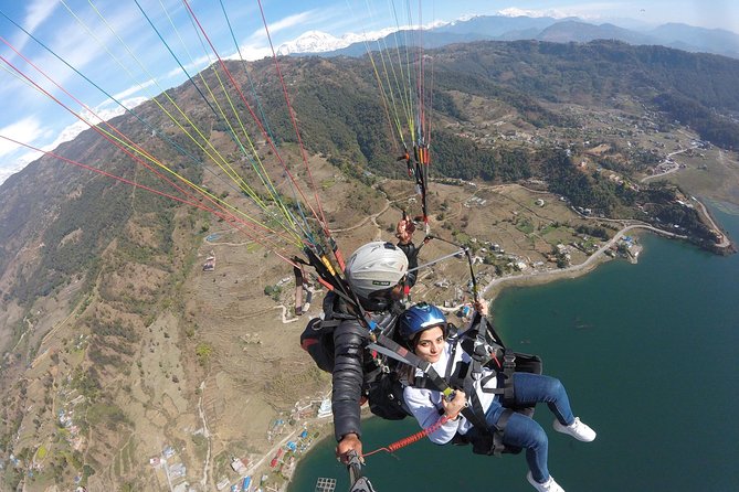 Paragliding at Pokhara - From the Lakeside office to Kaski Kot