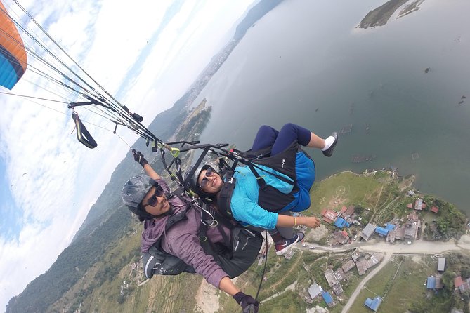 Paragliding at Sarangkot Pokhara - The pilots and the human side of the outing