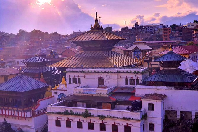 Pashupatinath Temple, Hindu Crematorium and Aarati in-depth Tour - Sandhya Aarati beside the Bagmati River