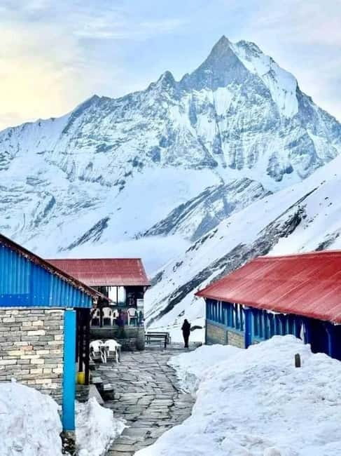 Pkr/Kathmandu: 5-Day Annapurna Base Camp & Hot spring Trek - Day 1: Simrung to Sinuwa